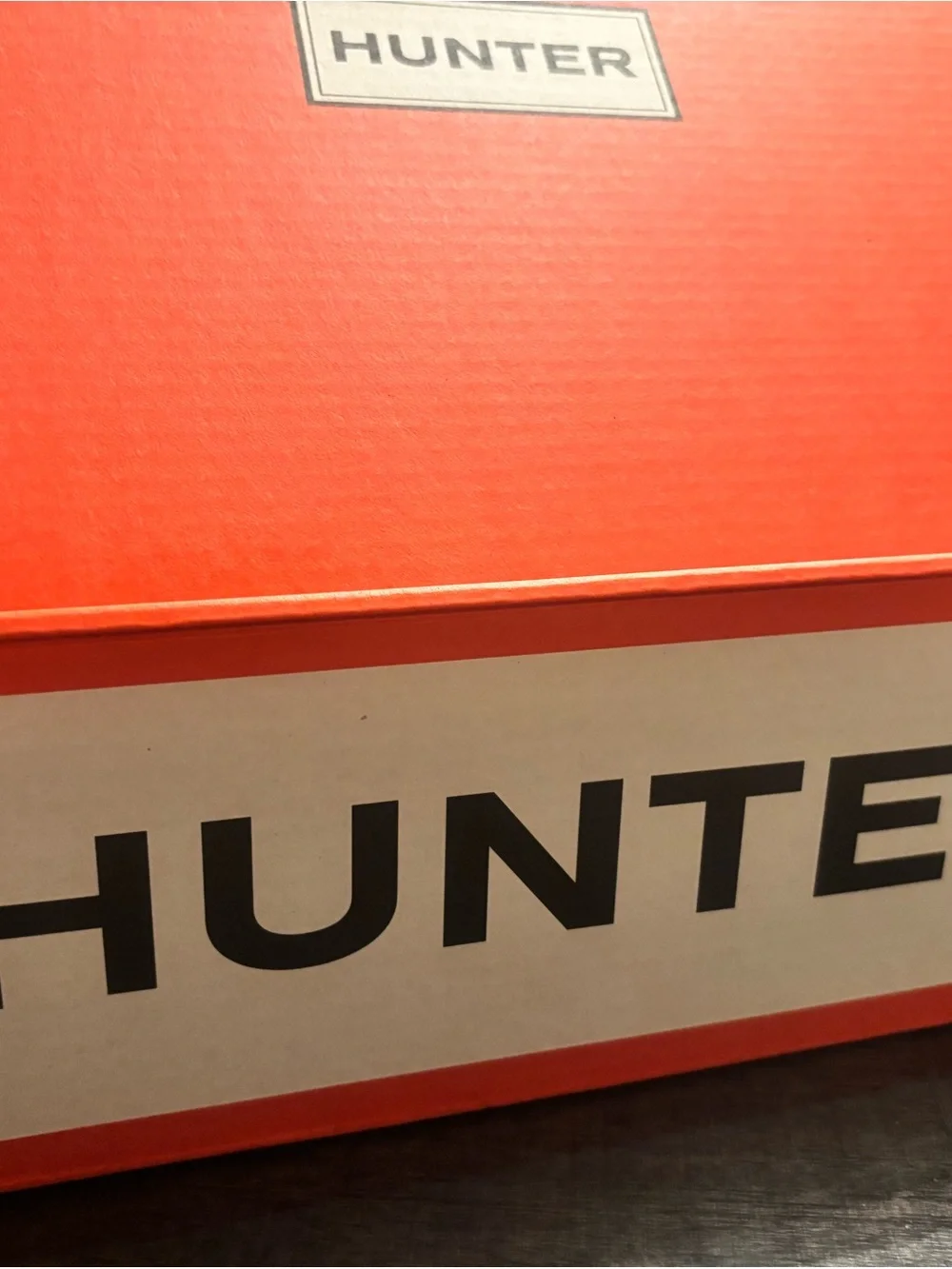 Hunter Black Short Waterproof Rain Boots